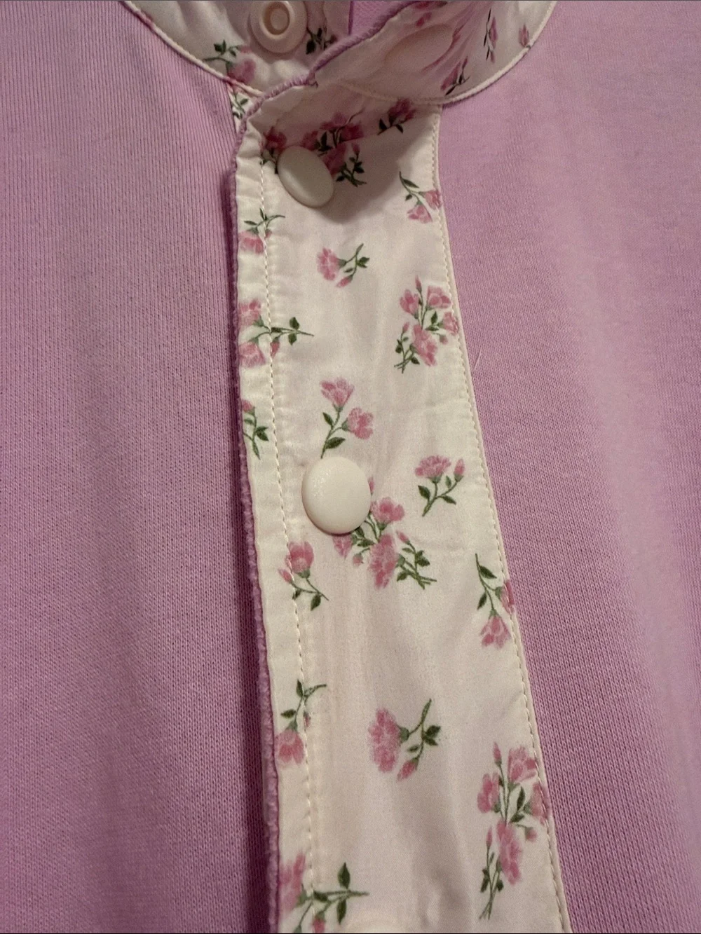 Peach Love Lavender/Pink Pullover and Floral Shorts Set - Picture 6 of 7